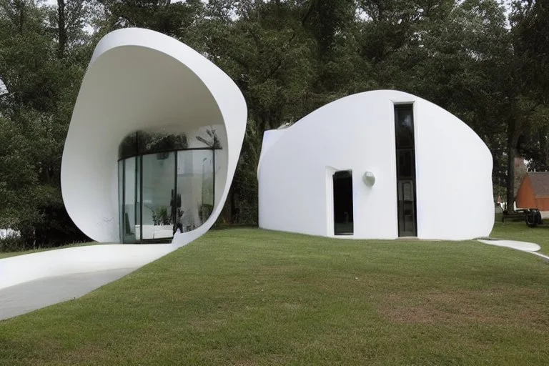 spoon shaped house