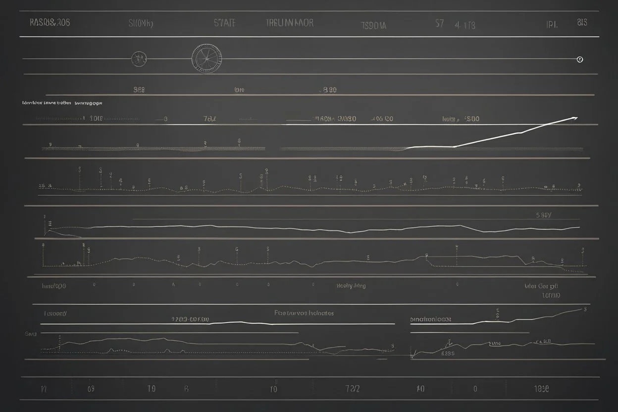 Leverage and Margin Tradings, flat black style