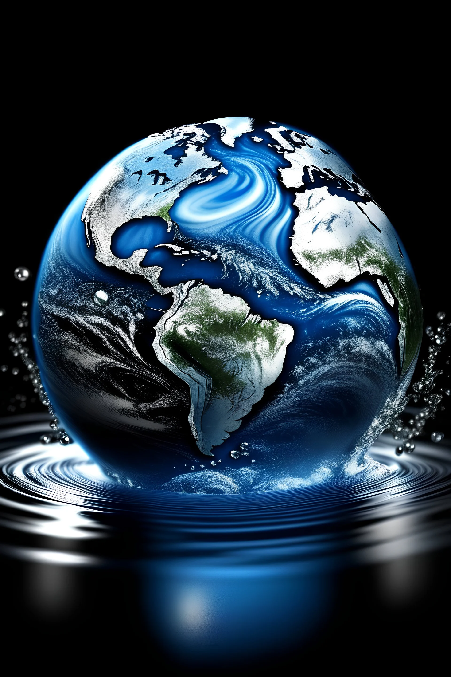 Earth is just water