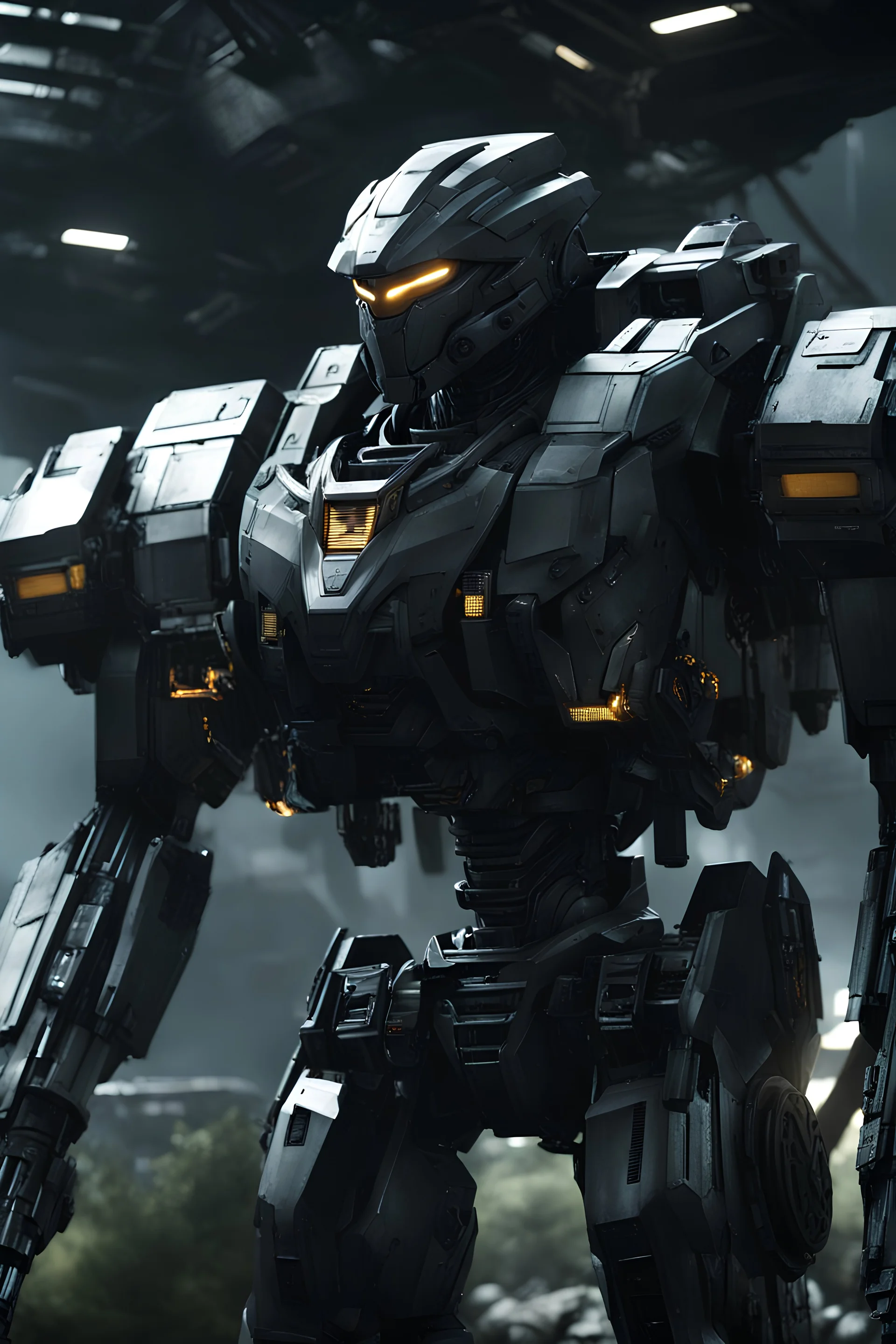 photo raw, movie film still screengrab, 8k uhd, 1986 movie, giant mecha, sharp focus, complex lighting, award winning, by weta, james cameron movie look, aliens, advanced warfare concept art, metal gear, hideo kojima, f22 raptor, f35b, dark, grim, low-key lighting, humid, 35mm film look, film grain