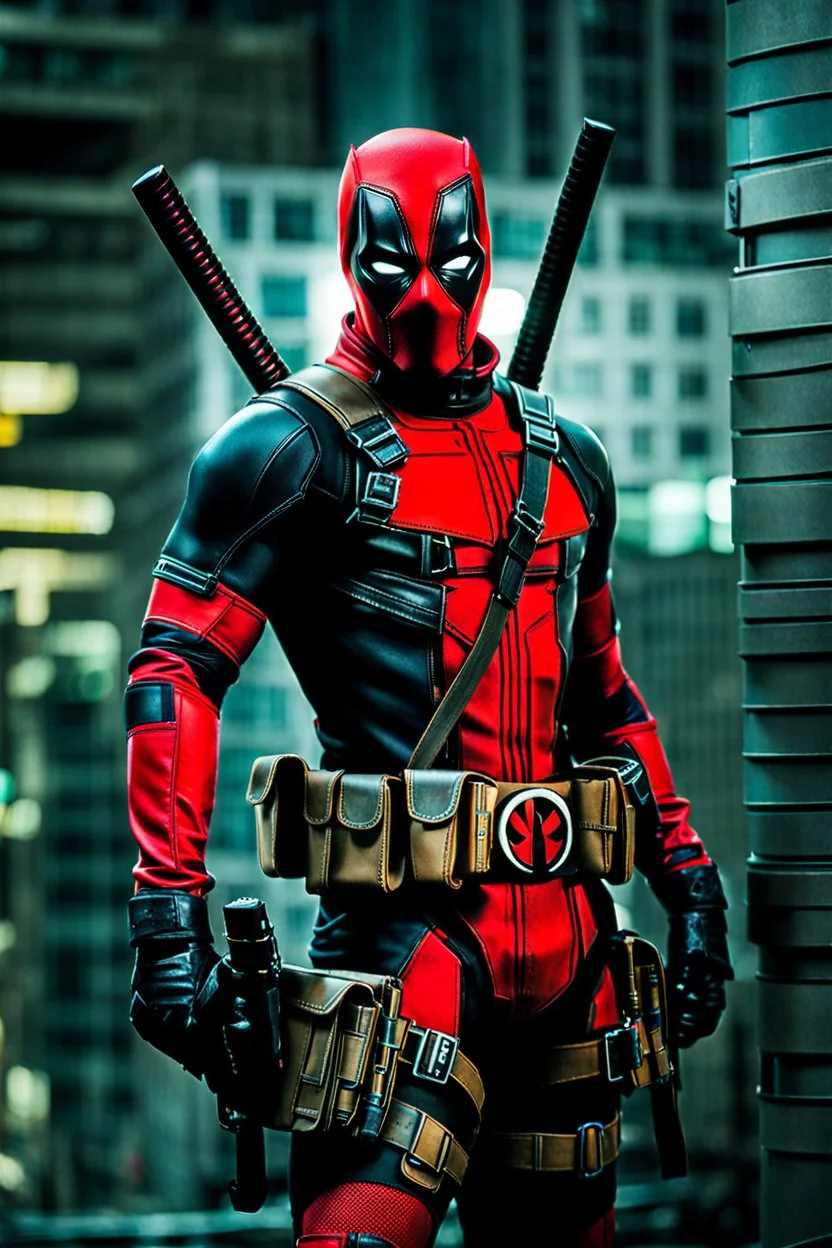 Cyberpunk Deadpool, photograph