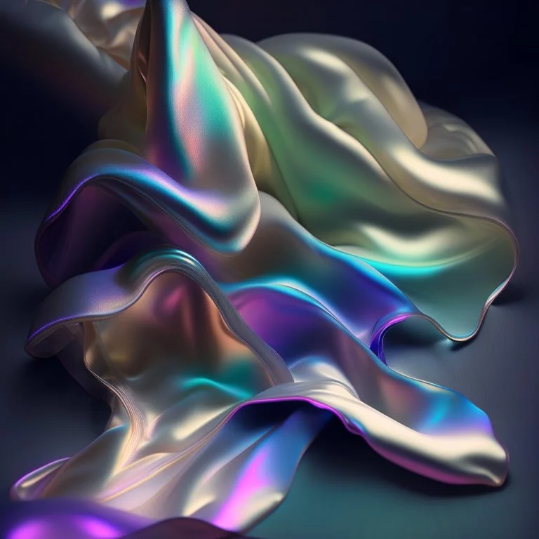 iridescent cloth