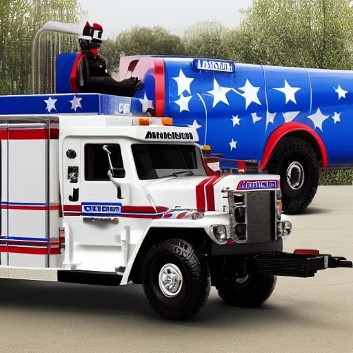 American Emergency vehicle