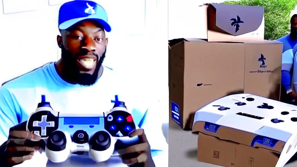 Tyrone steals playstation5 controller from delivered package