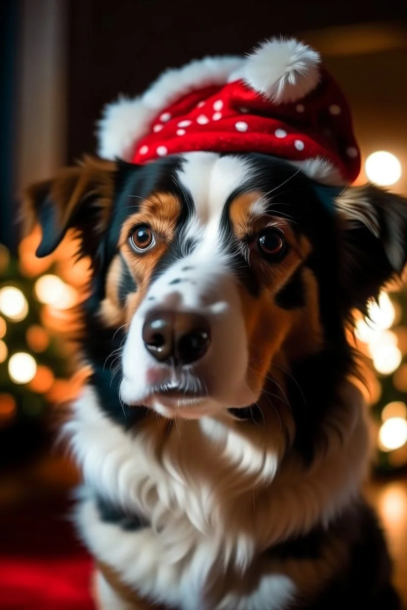 Christmas dog