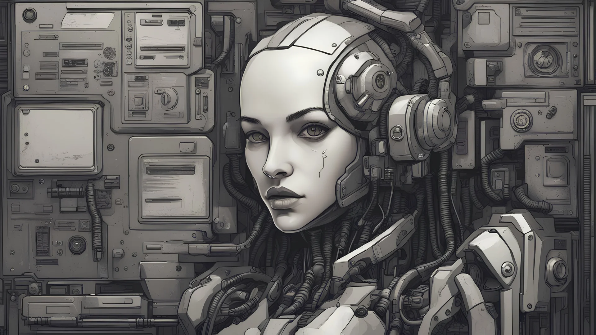 war machine, detail texture, cyberpunk style