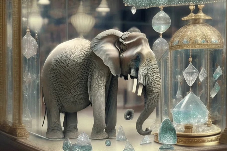 Elephant in a crystal shop