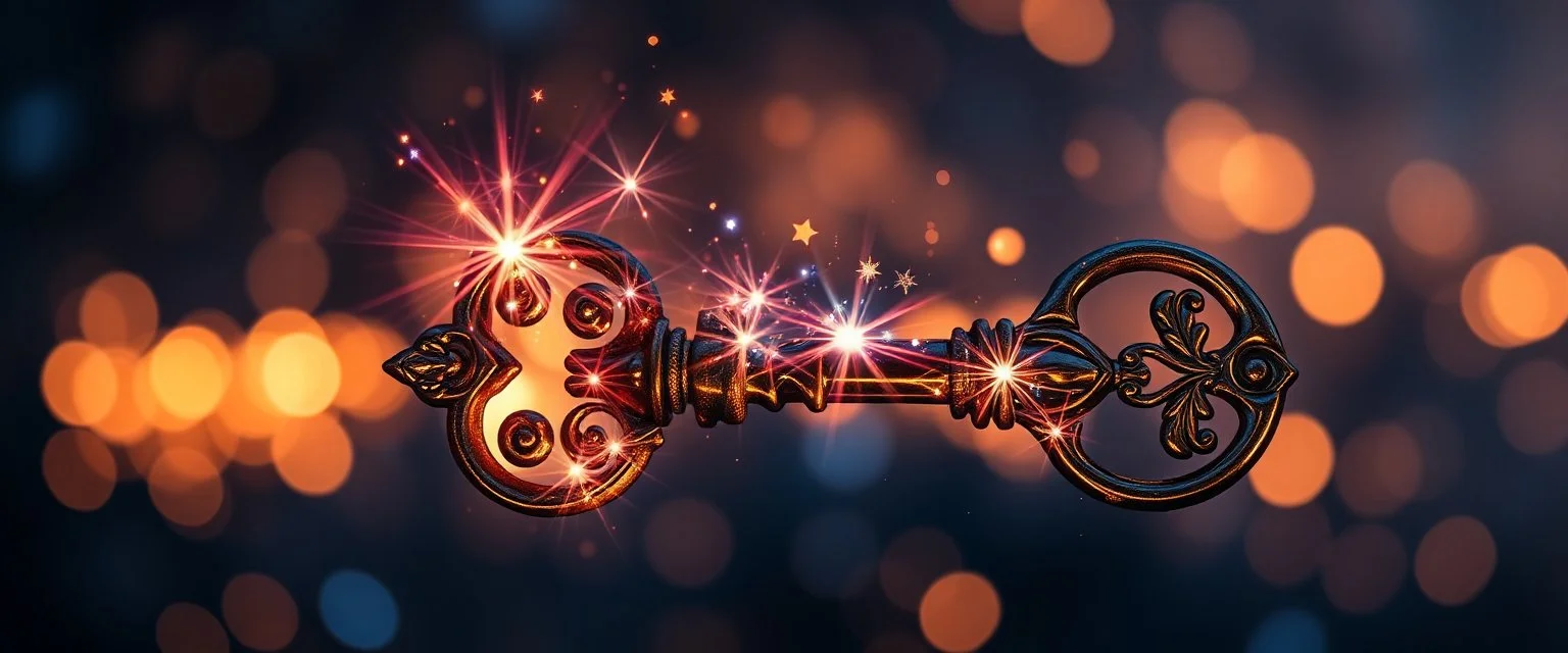 i want a pic of a magical key now