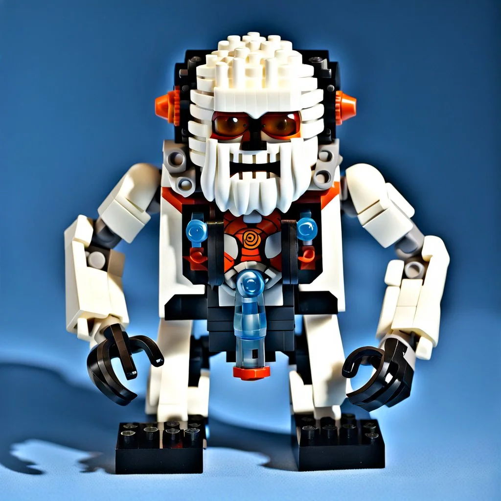 picture of a lego minifigure Yeti-Cyborg, (2004),