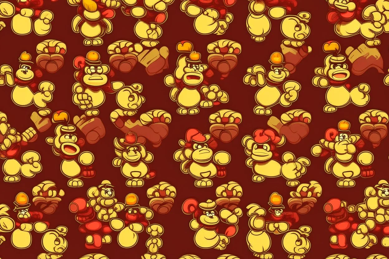 DONKEYKONG theme PATTERN