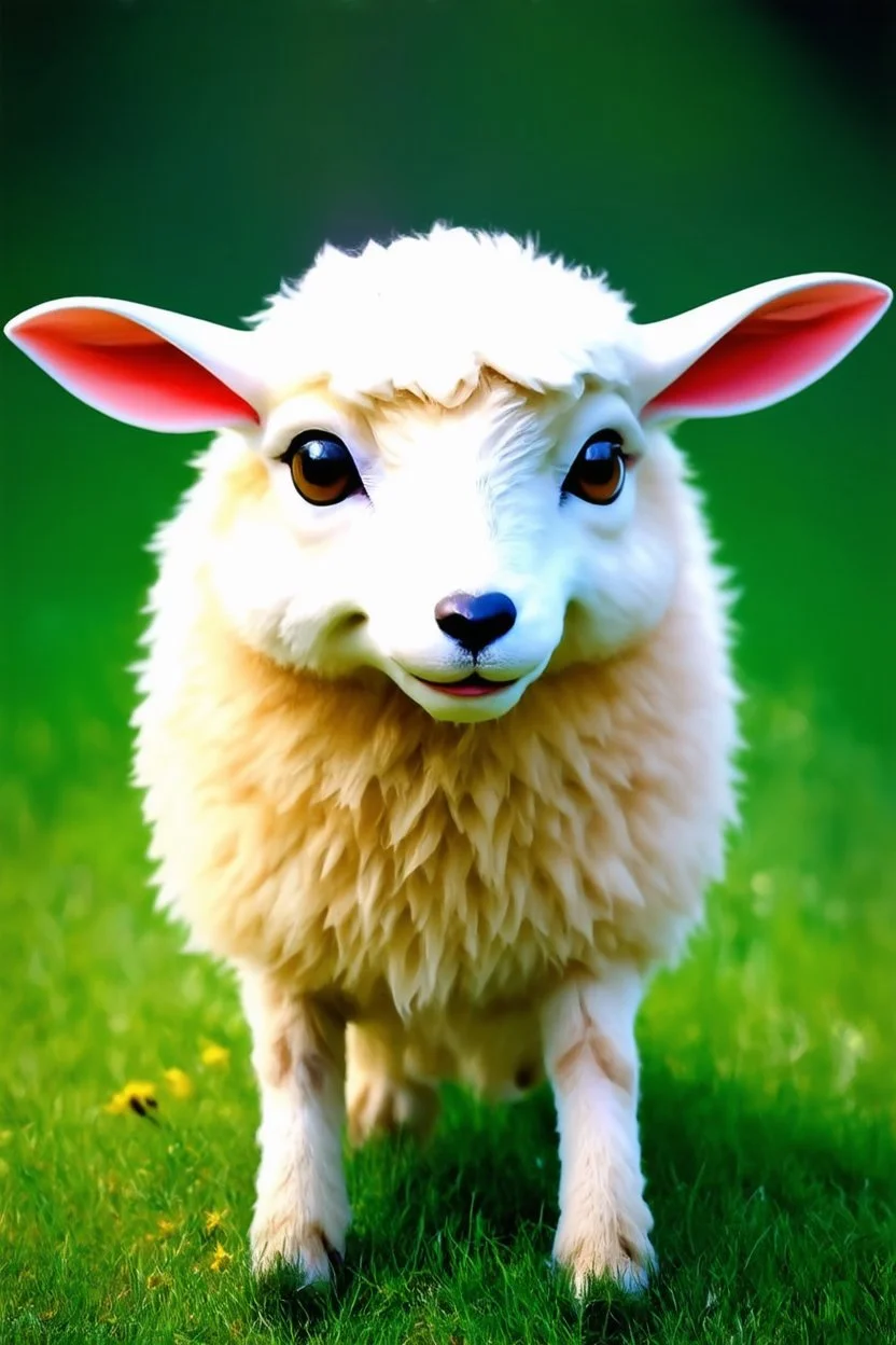 Crée l image d un loup déguisé en agneau