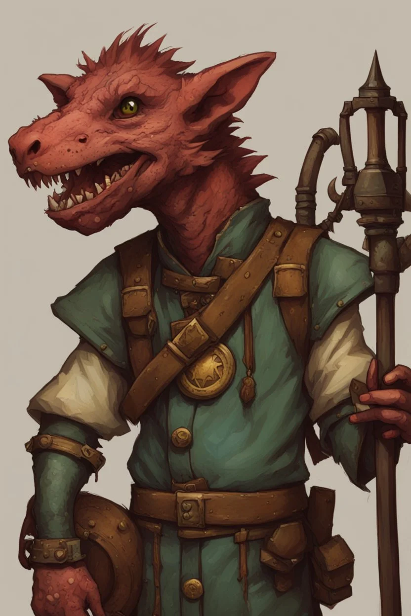 a kobold artificer from dnd