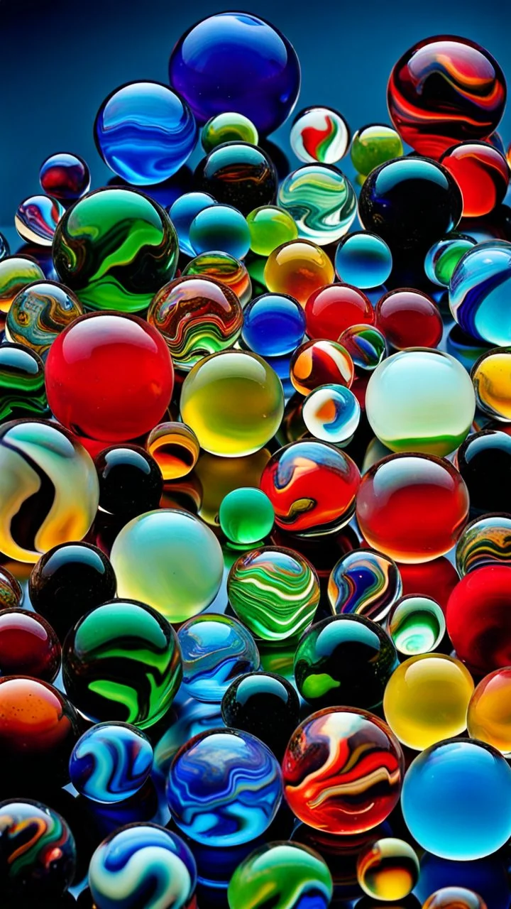 many stunning glass marbles, colorful, extremely detailed, realistic shapes, colorul, 90s nostalgia, stunning, shiny, ultra detailed, perfect photo