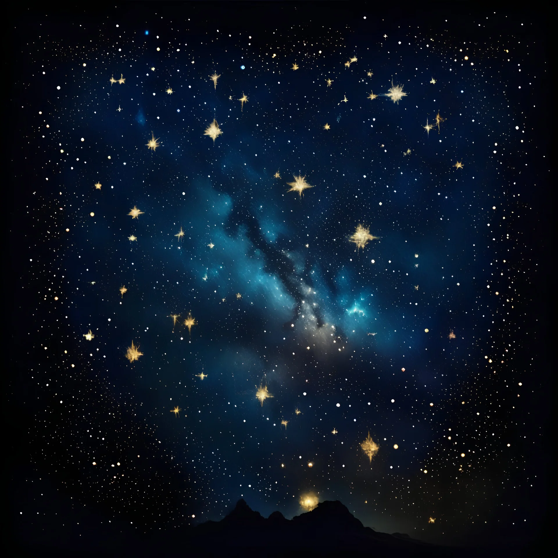 constellation starry night cosmos magical celestial