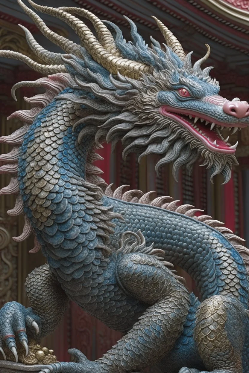 Chinese/Eastern dragon animal , 3d 4k octane render, lifelike, photorealistic, artstation, illustration, smooth, sharp focus, ornate, intricate, complex, highly detailed, digital painting, smooth, art by tom bagshaw, akihiko yosh