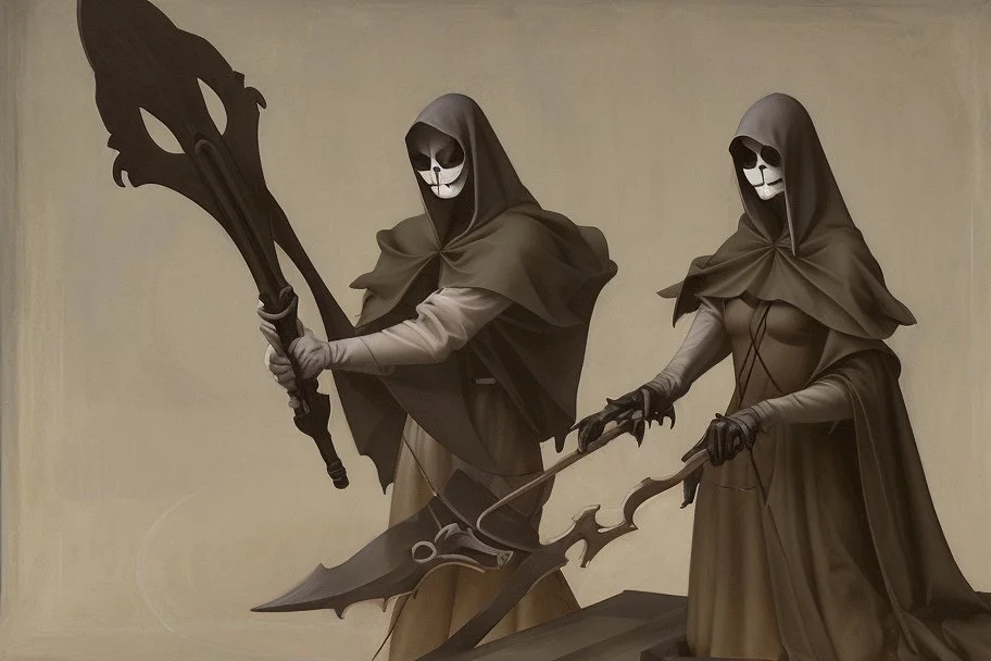 high tech grim reaper by Andrea del sarto