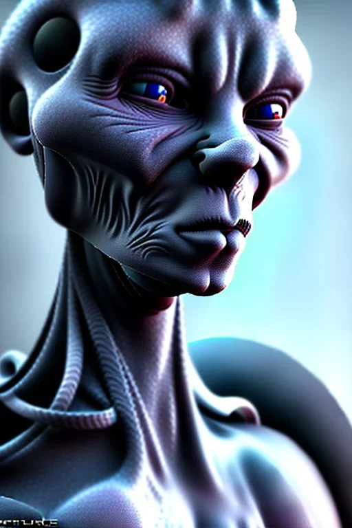 human,alien, 8K, photo realistic, highly detailed