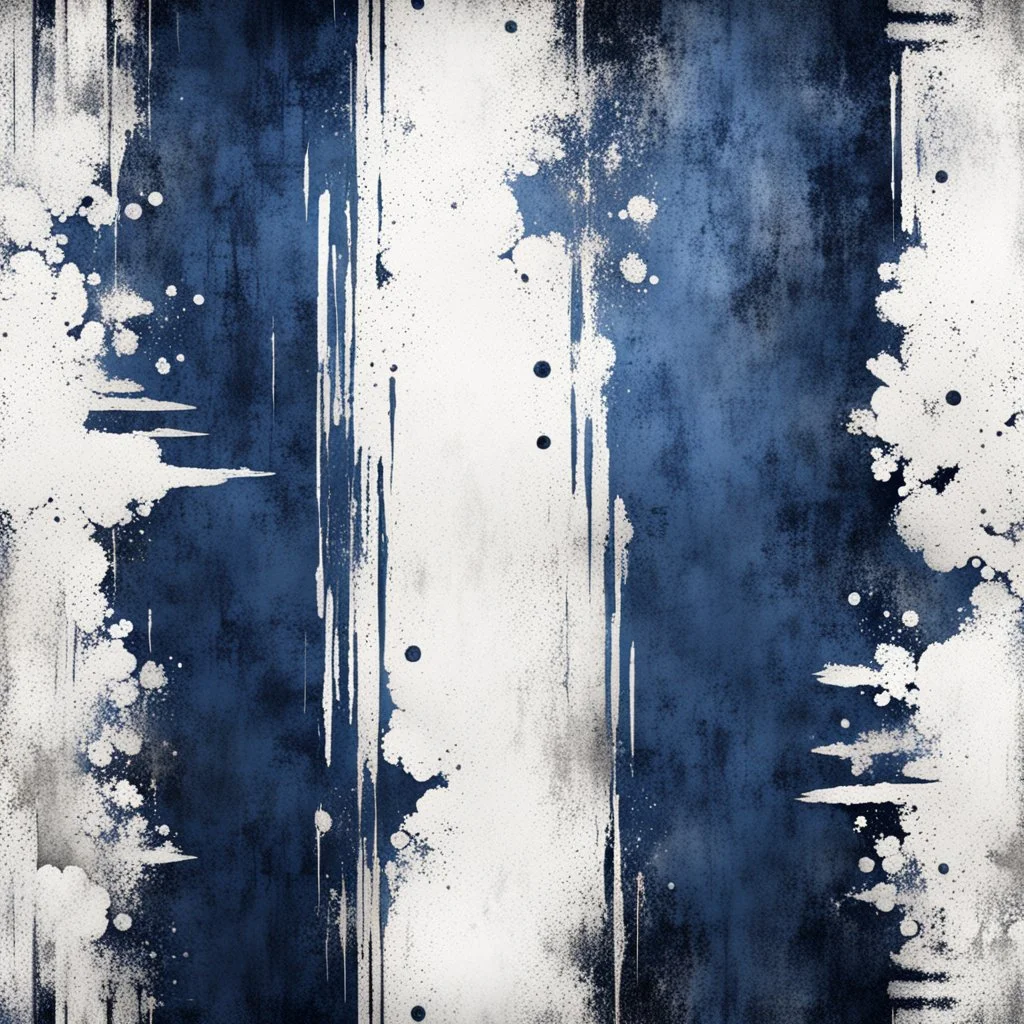 Hyper Realistic Navy-Blue & White Grungy-Rustic-Metallic-Background