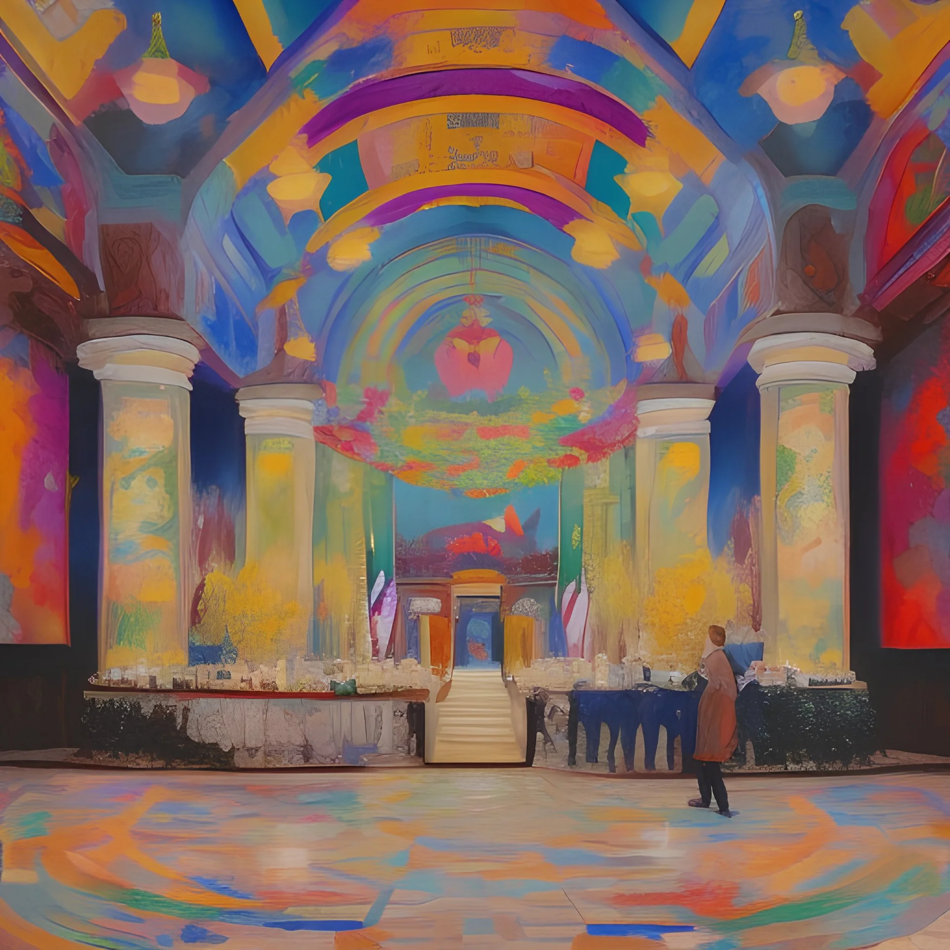 NFT, HD, art style by Vivian Maier. intricate Picasso watercolor by Joshy Sly rework