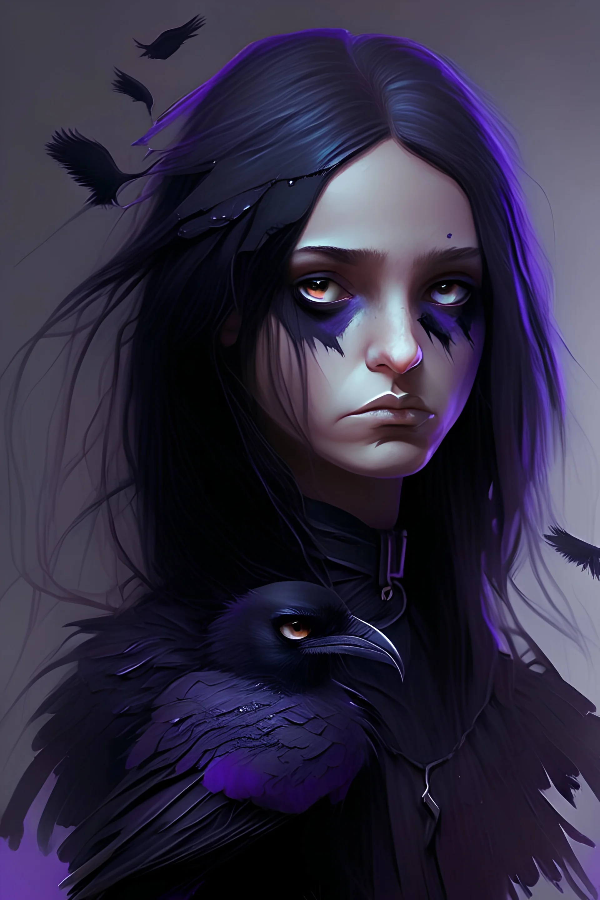 Raven girl