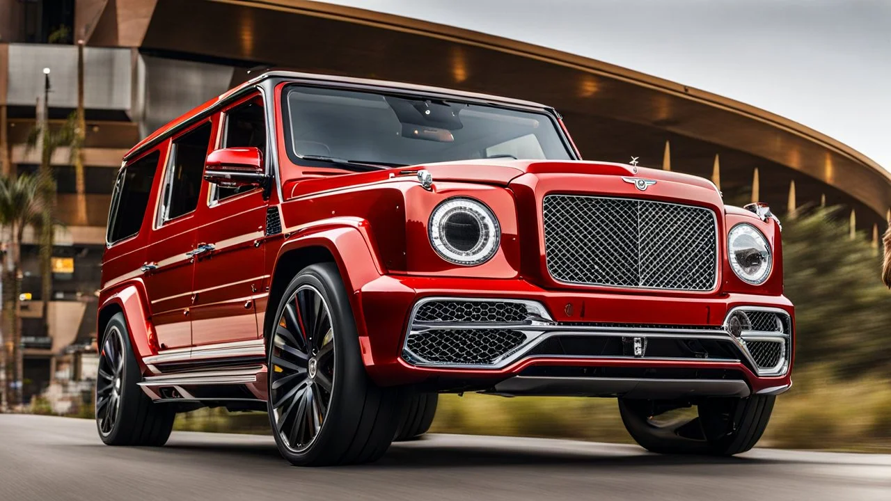 Bentley G Wagon fusion on road