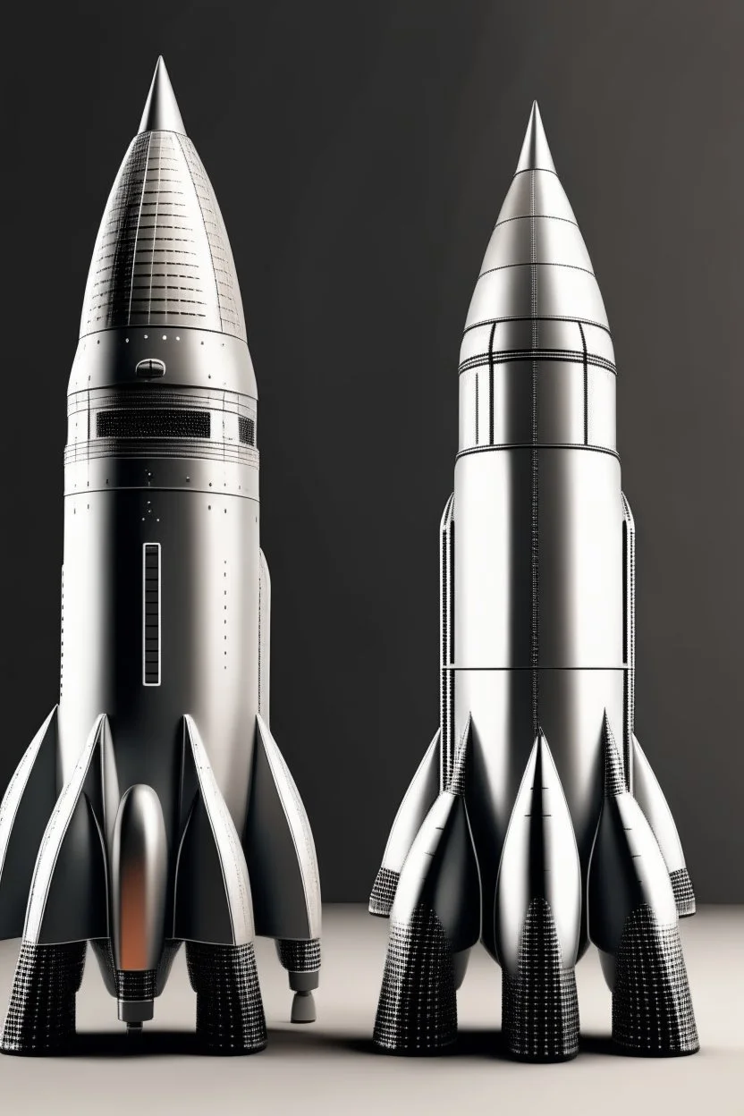 Space Rockets design, sophisticated, dominating design
