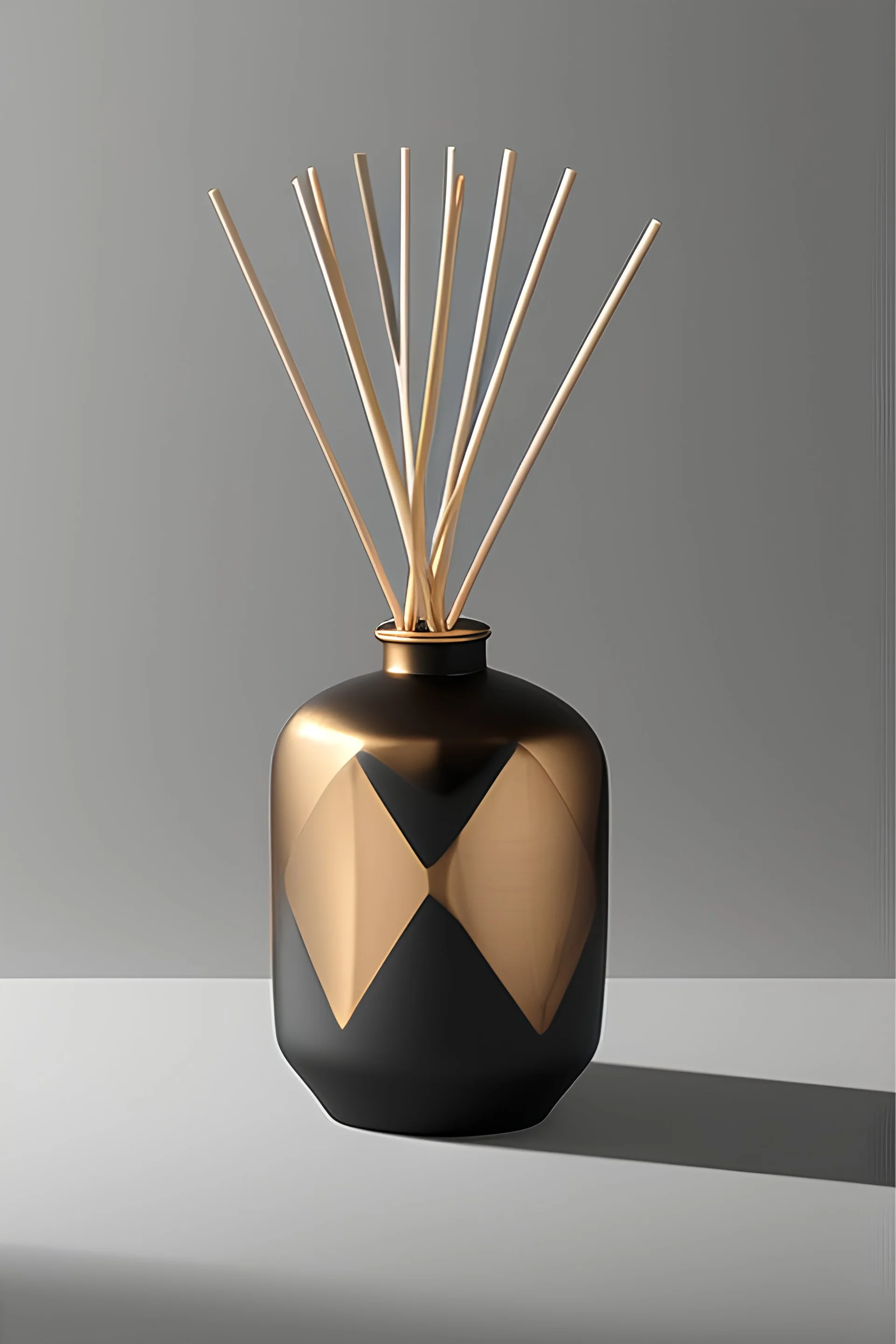 Golden ratio ceramic vase for reed Diffuser