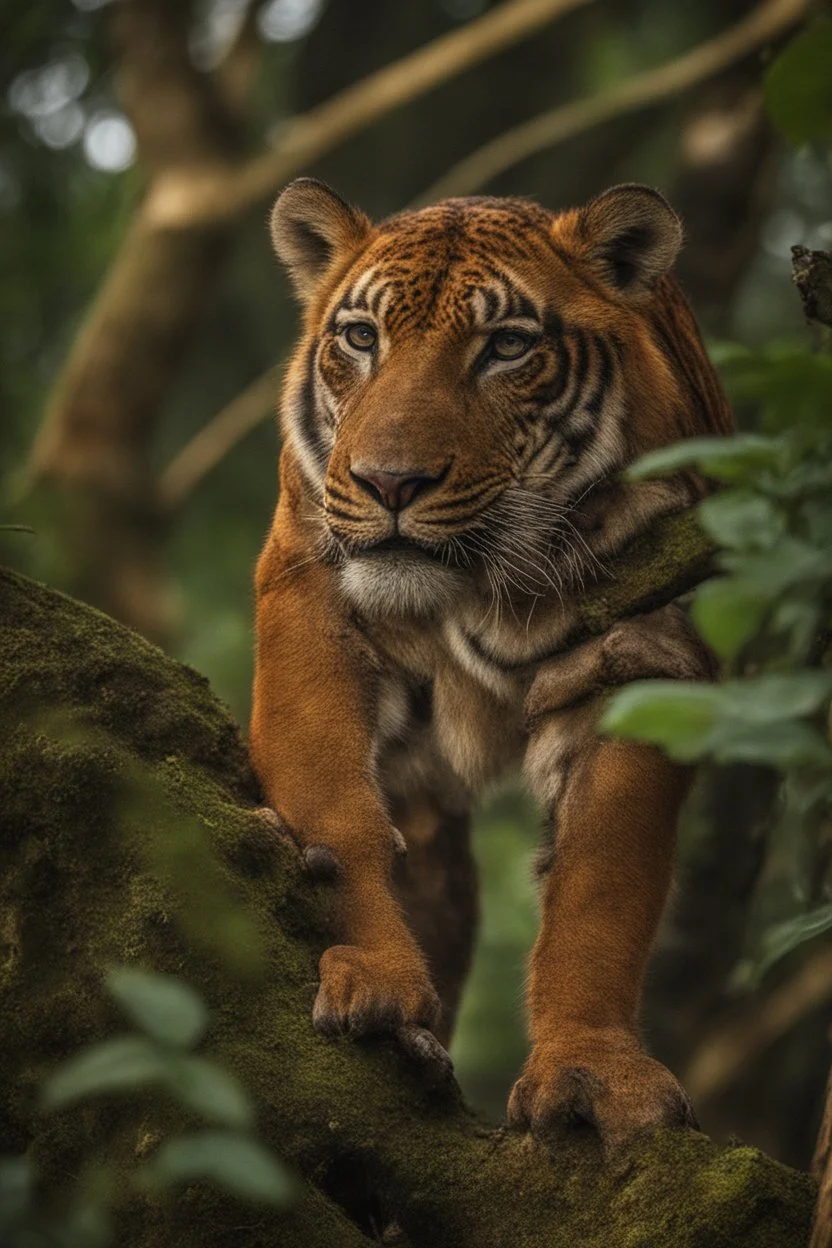 new year celebrating wild animals in amazon forest