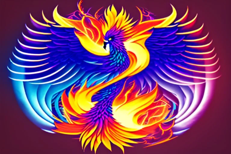 Phoenix inside infinity logo