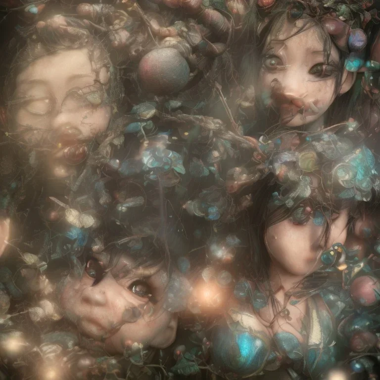 hitomi tanaka 8k resolution, high-quality, fine-detail, iridescent, intricate, digital art, detailed matte, volumetric lighting, illustration, 3D octane render, brian froud, howard lyon, selina french, anna dittmann, annie stokes, lisa parker, greg rutowski