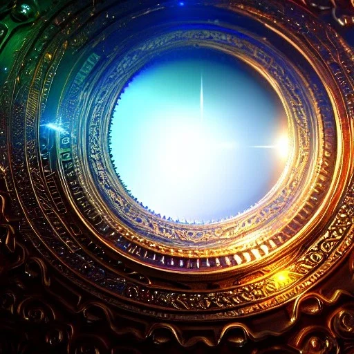 magic portal, glistening oiled shiny, intricate, Exquisite details and textures, highly detailed, digital painting, artstation, concept art, sharp focus, nature background, illustration, 8k, by stability ai, nvidia