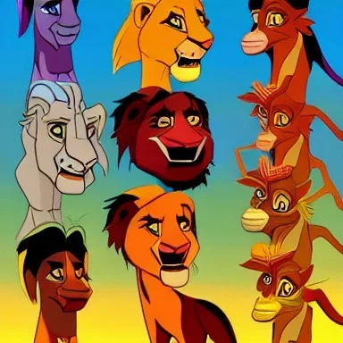 Lion King OC characters