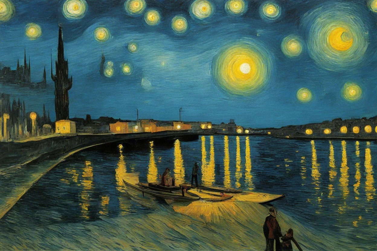 The Starry Night، van goh