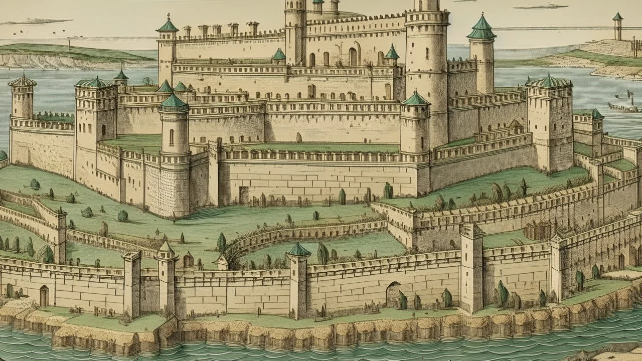 Andalusian fort in the 15th century