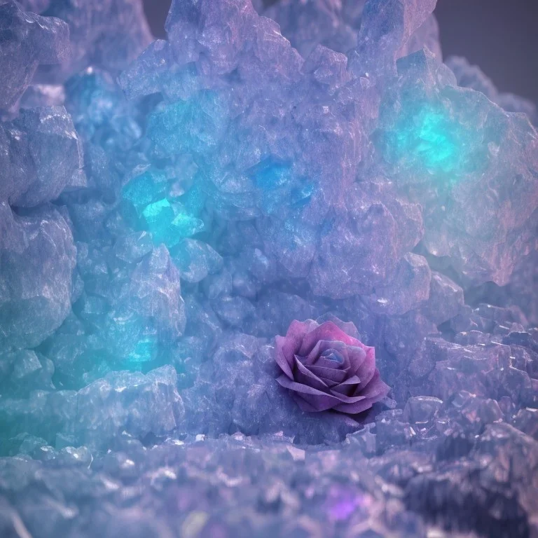 rystal rose, crystallized,Holographic Simulation,elemental overflowing,raw sapphire with labradorite impurity, iridescent prismatic refraction, product studio shot, cinema lighting, cinema 4d, octane render, 3d render, incrate detailed,fantasy art, photo realistic, shinening light,moonstone crystal bird, iresendent, shine, epic