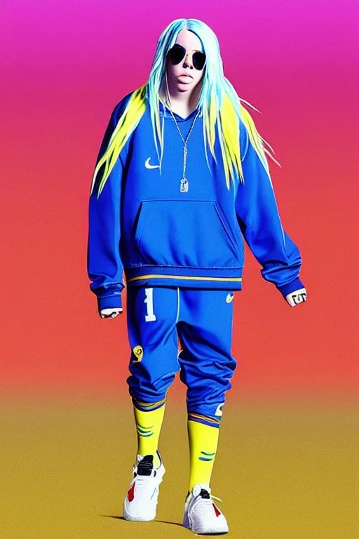 Billie Eilish, legs, photorealistic, 2k