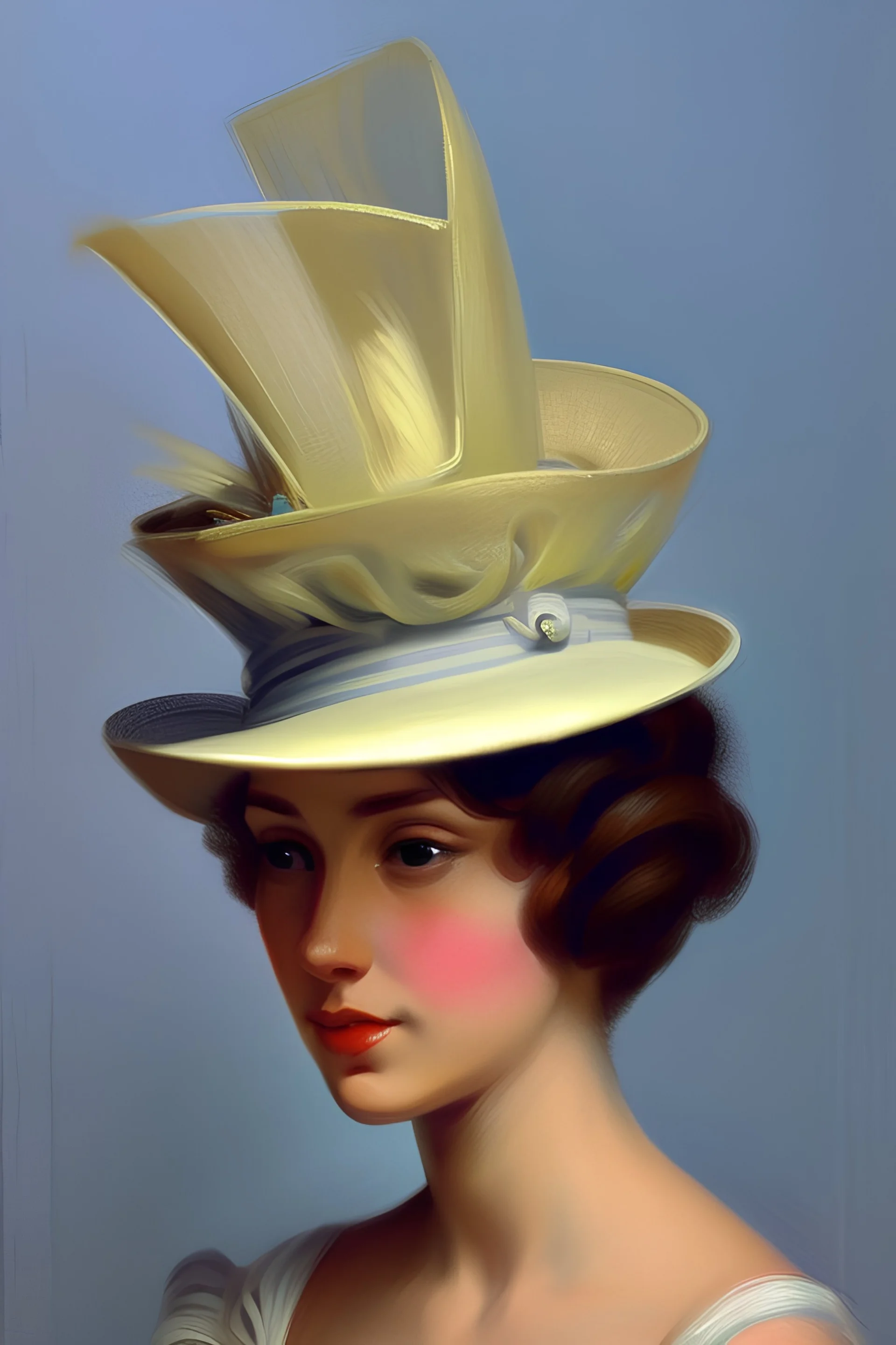 A LADY WITH A HAT