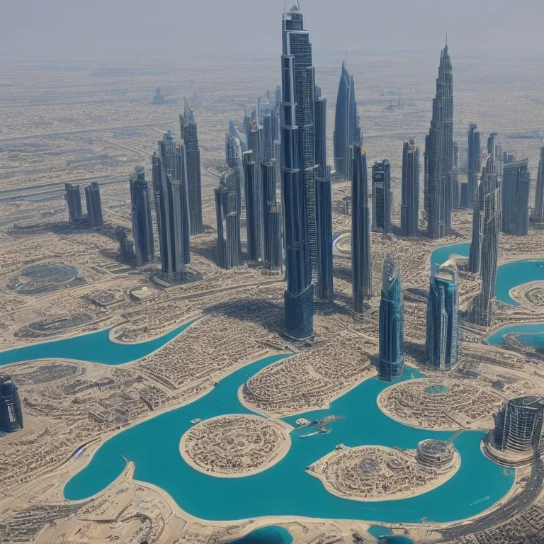 dubai city in 2050