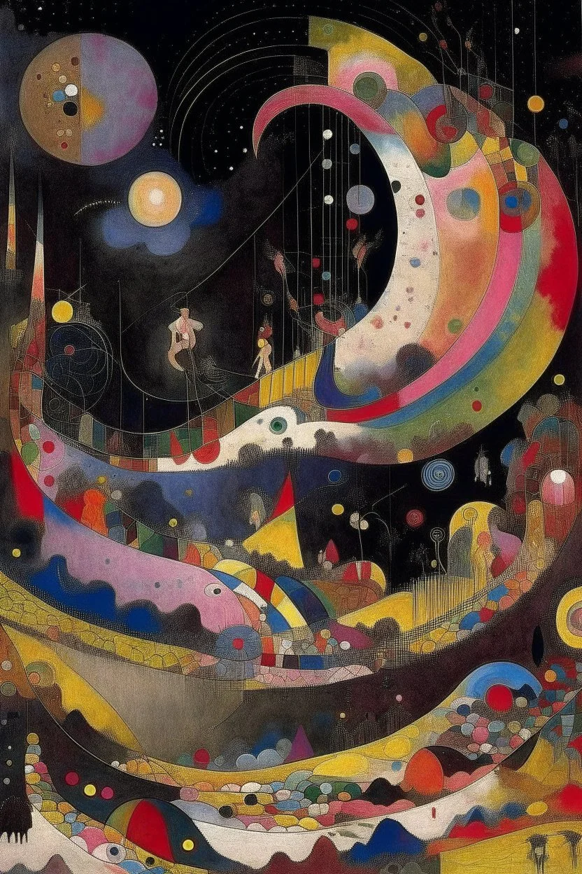 The Most Insane Fractal Image of the Last Judgement; Wassily Kandinsky