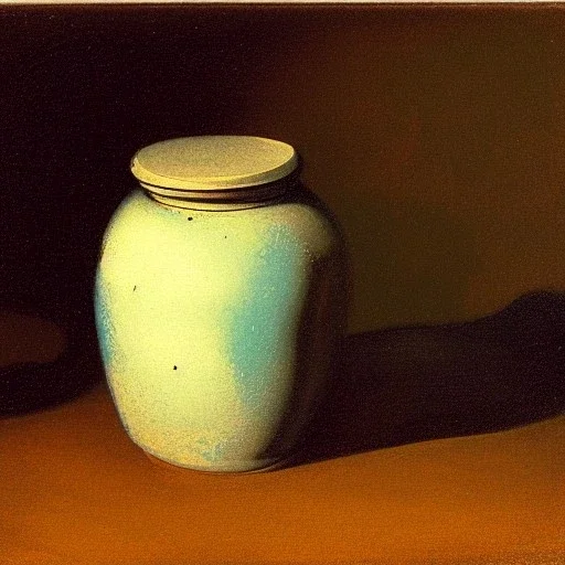 still life jar