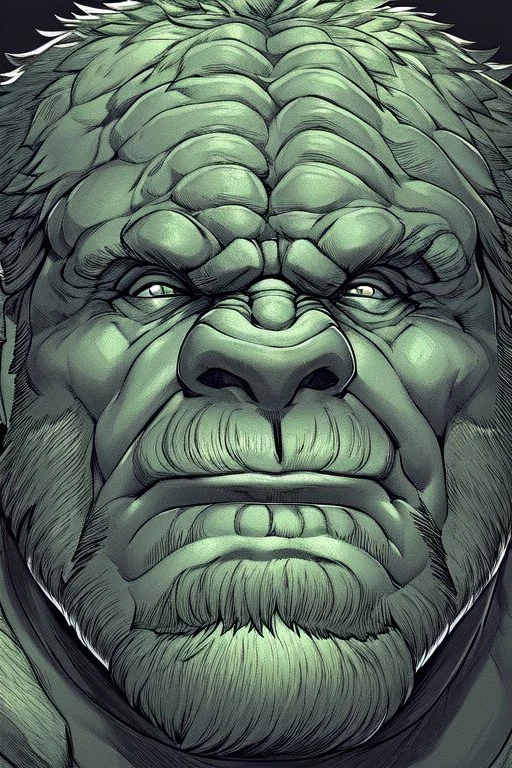 orc, portrait