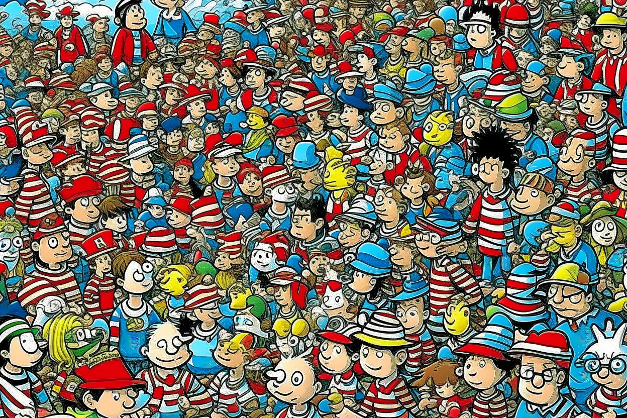 where's Wally but with cats