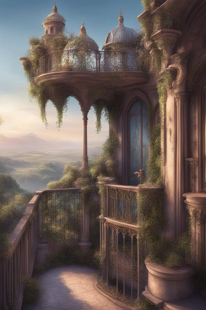 fantasy balcony