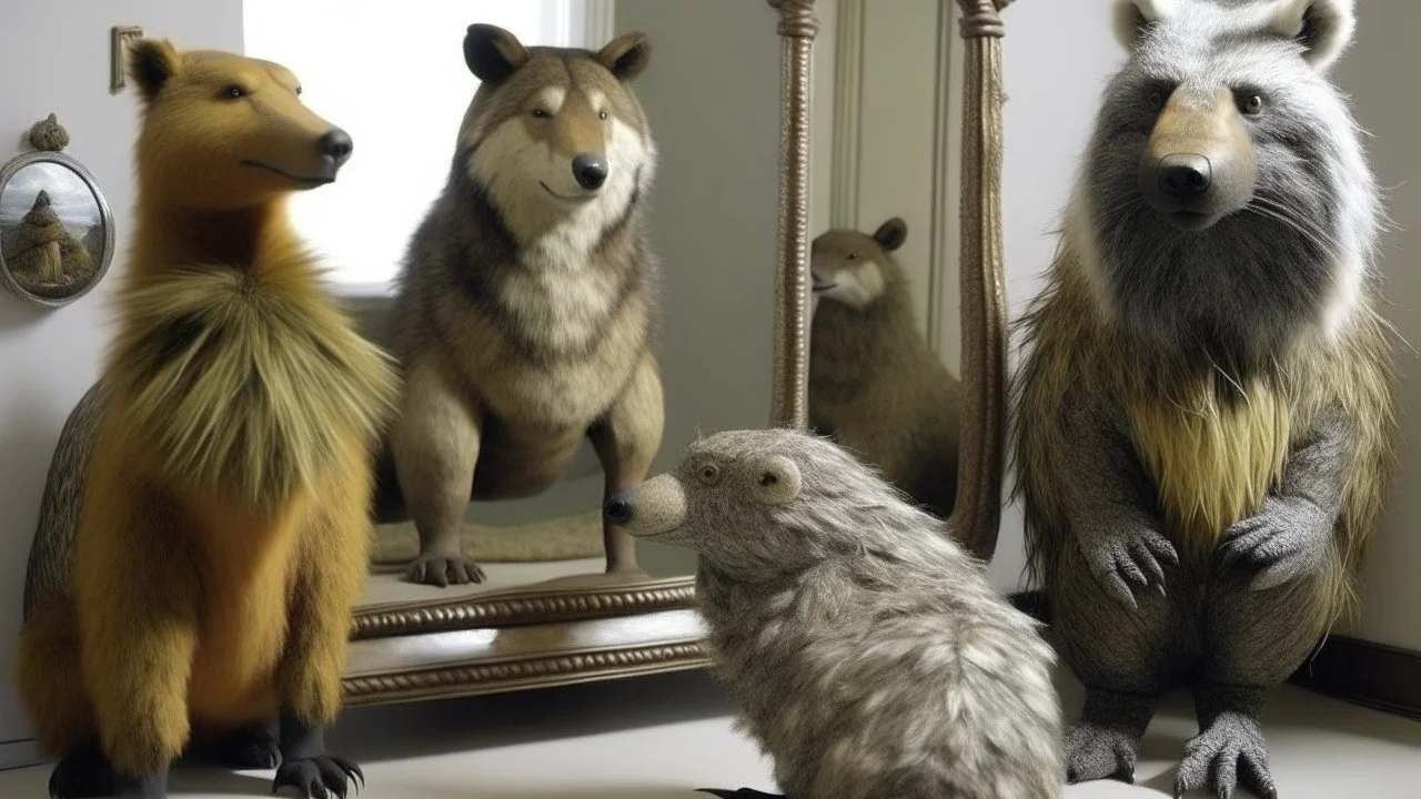 mirror animals