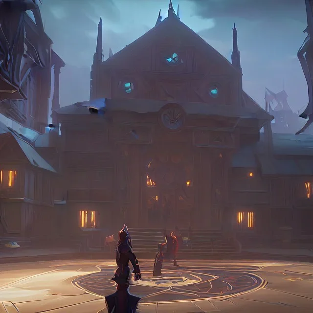 A school for warlocks