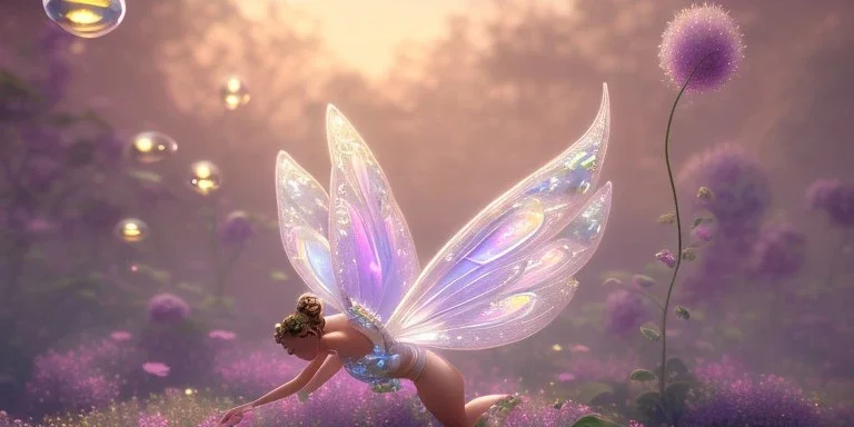 crystal subtle flower in a galactic ambiance beautiful fairy, transparent, delicate colors, in the foreground, full of details, smooth，soft light atmosphere, light effect，vaporwave colorful, concept art, smooth, extremely sharp detail, finely tuned detail, ultra high definition, 8 k, unreal engine 5, ultra sharp focus