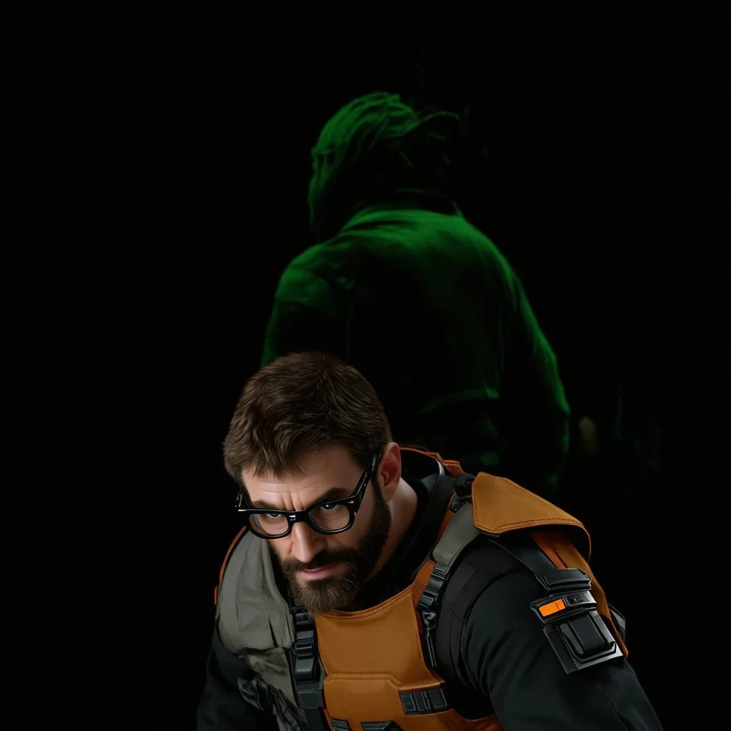 Gordon Freeman and Adrian Shephard from Half life