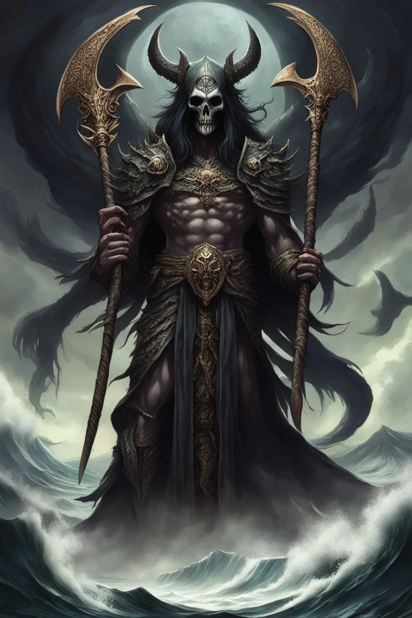 god of death and sea of darkness