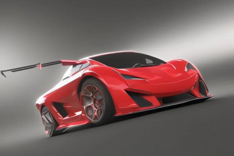 Supercar Vector 3d rendering Vector