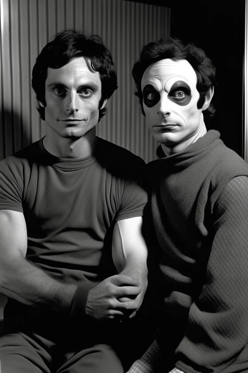 Night Stalker and Ted Bundy as Siamese twins